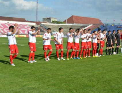 Ultima bătălie pentru FC Bihor, sâmbătă, cu Gaz Metan CFR Craiova
